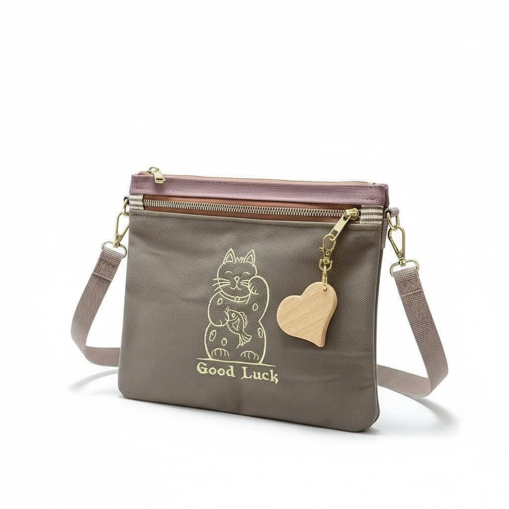 Maneki Neko Bag - Haki